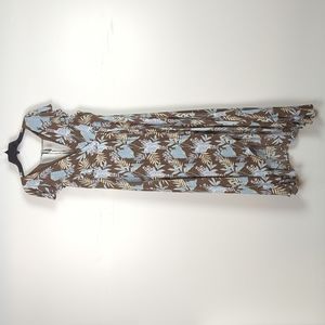 Torrid High Low Floral Print Dress Romper